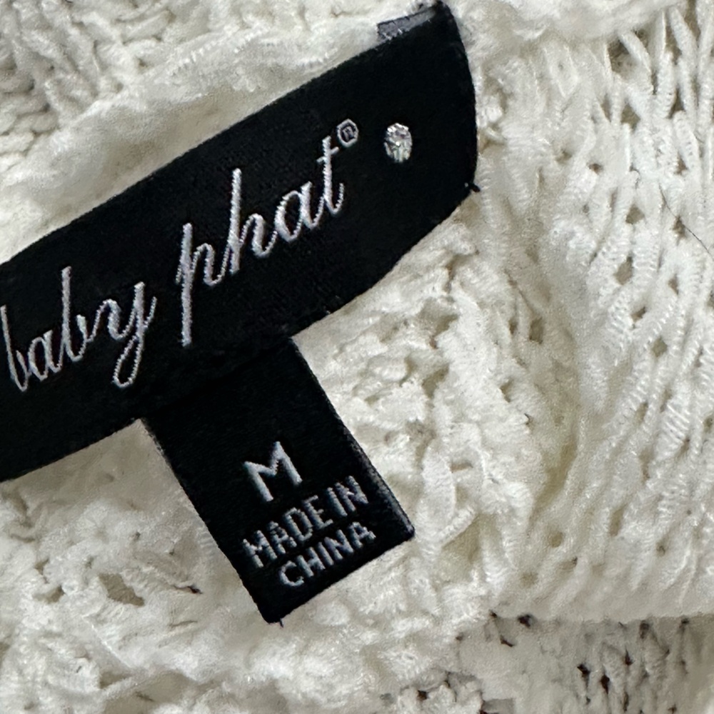 Baby Phat Cream holy sweater  Dress - Picture 6 of 6